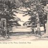 Groveland Massachusetts The Swings at the Pines Playground Postcard JF360074