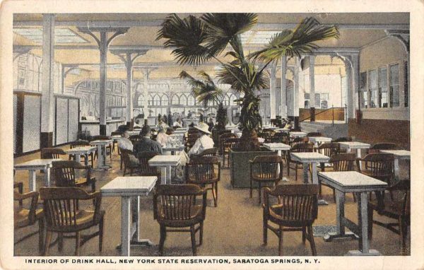 Saratoga Springs New York State Reservation Drink Hall Interior PC JF360087