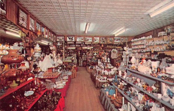 Southwick Massachusetts Country Colonial Shop Advertising Postcard JF360153