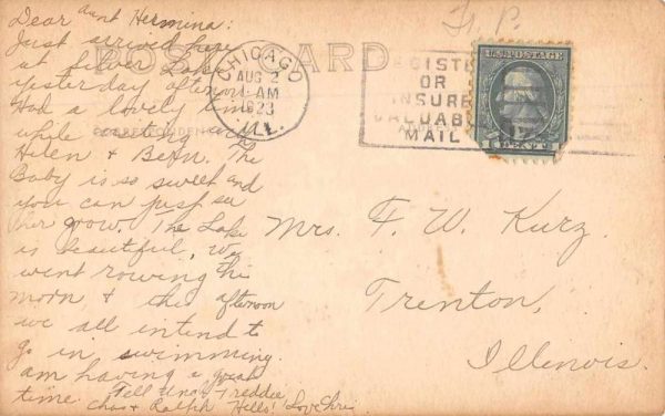 Silver Lake Wisconsin Summer Homes Real Photo Vintage Postcard JF360218 - Image 2
