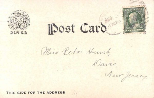 Rockville Centre Long Island New York South Side High School Postcard JF360273 - Image 2