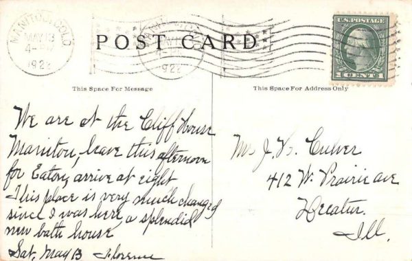 Rio Grande Western Railroad Royal Gorge Observation Car Train Postcard JF360328 - Image 2