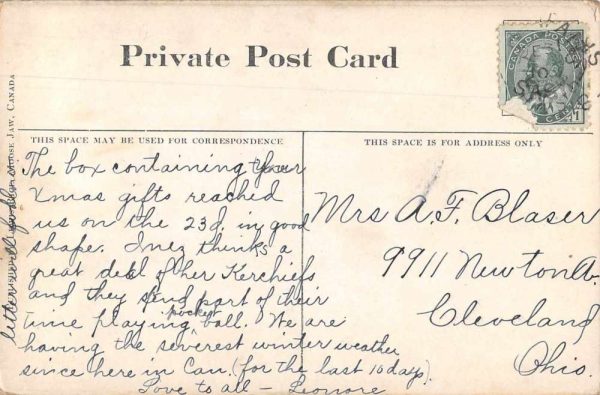 Western Canada Oxen Breaking Rolling Prairie Farming Scene Postcard JF360345 - Image 2