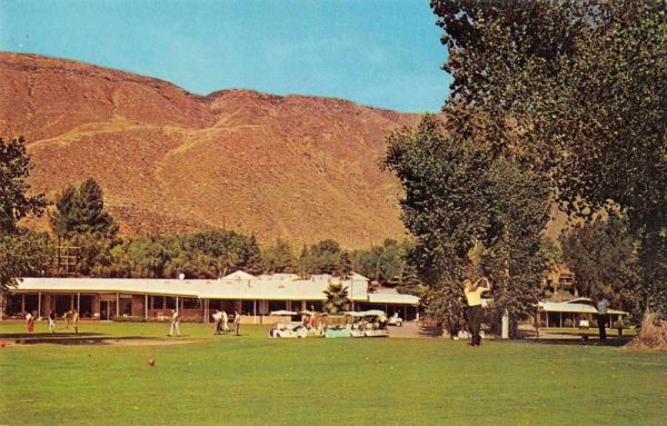 Gilman Hot Springs California Massacre Canyon Inn Golf Course Postcard JF685218