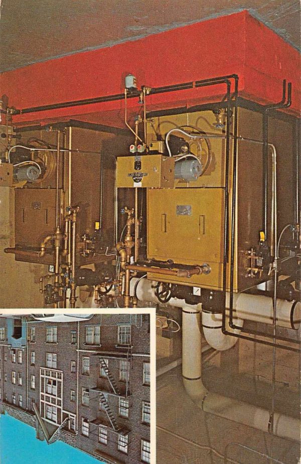 Long Island City New York Whirl Power Oil Burner Advertising Postcard JF685260