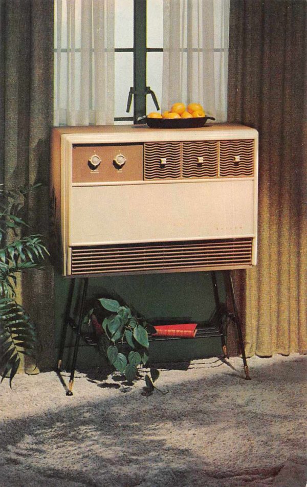 Jamaica New York Globe Radio Philco Air Conditioner Ad Postcard JF685298