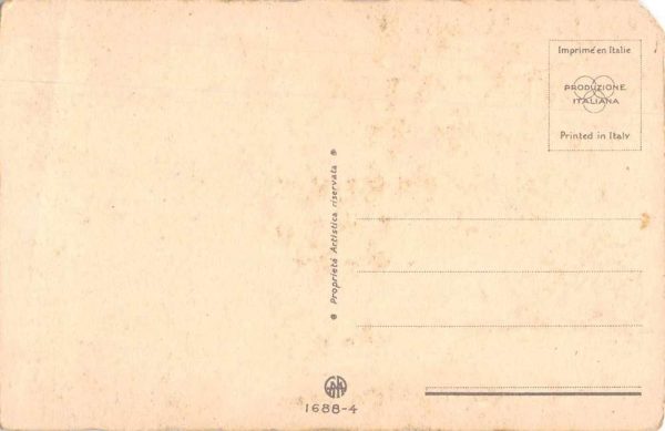 Tempesta Girl Crying Boy Yelling Emotions Anger Vintage Postcard JF685348 - Image 2