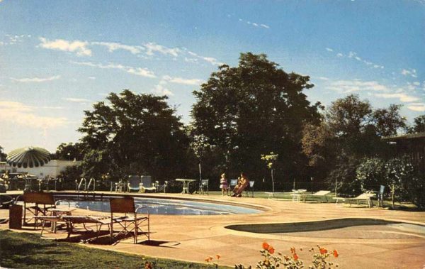 Paso Robles California Paso Robles Inn Swimming Pool Vintage Postcard JF685432