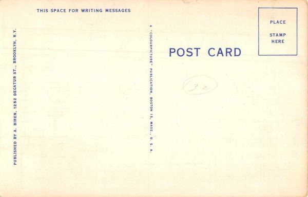 Gardener New York Greetings Beach Scene Dog Postcard JF685446 - Image 2