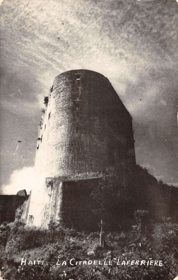 Nord Haiti birds eye view La Citadelle Laferriere real photo pc ZA441479