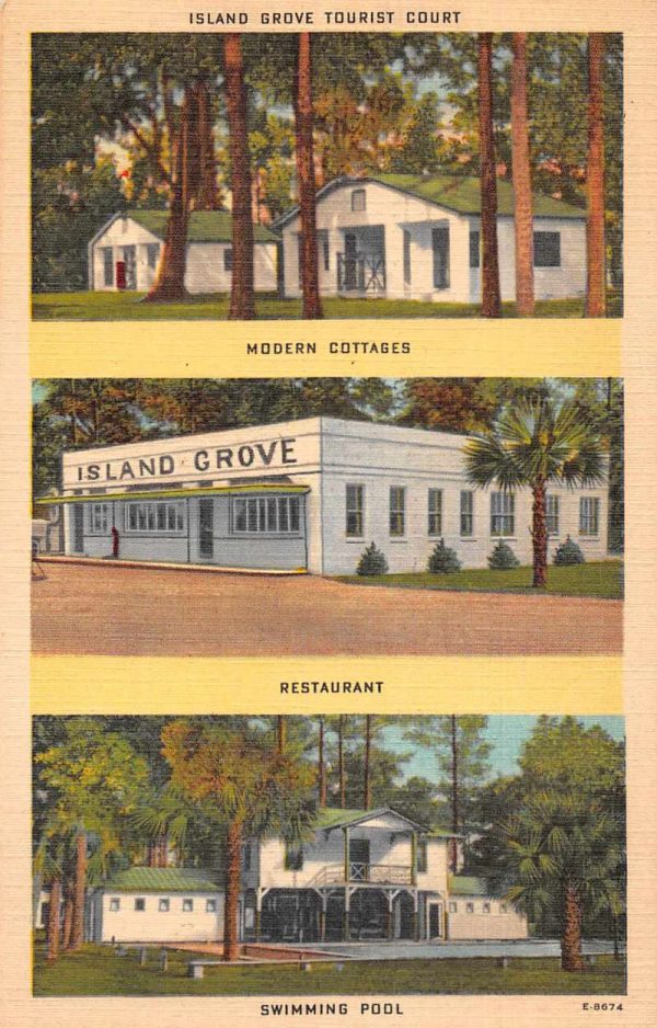 Waverly Georgia Island Grove Court "The Island Made by Slaves" PC JF685704