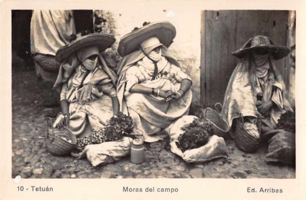 Madrid Spain Tetuan Moras del Campo Real Photo Non PC Back JF685831