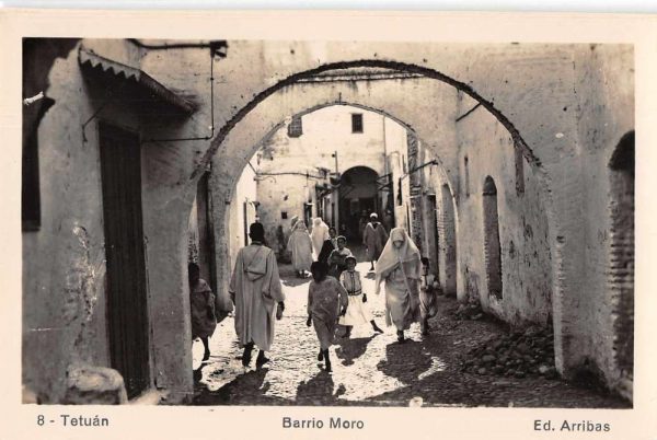 Madrid Spain Tetuan Barrio Moro Real Photo Non PC Back JF685832