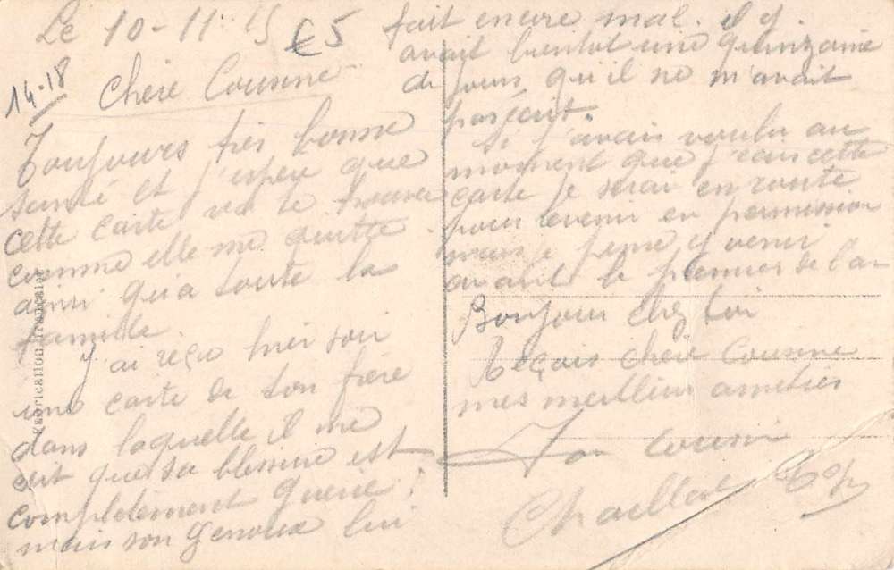 Le Chatiment World War France Germany Real Photo Vintage Postcard JF685888 - Image 2