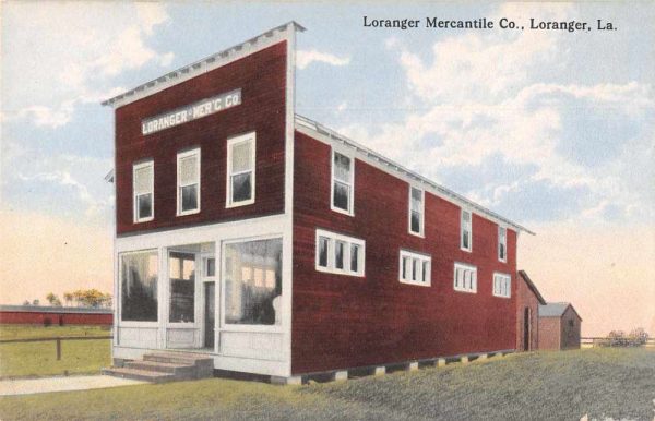 Loranger Louisiana Mercantile Co Store Exterior Vintage Postcard JF685993