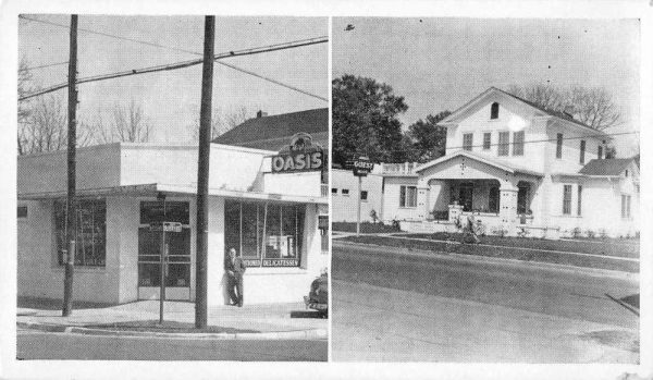 Florence South Carolina Jones Guest House Oasis Restaurant Postcard JF686003