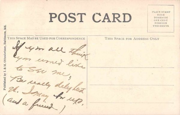 Washington DC Richmond Light Infantry March 4th Parade Vintage Postcard JF235345 - Image 2