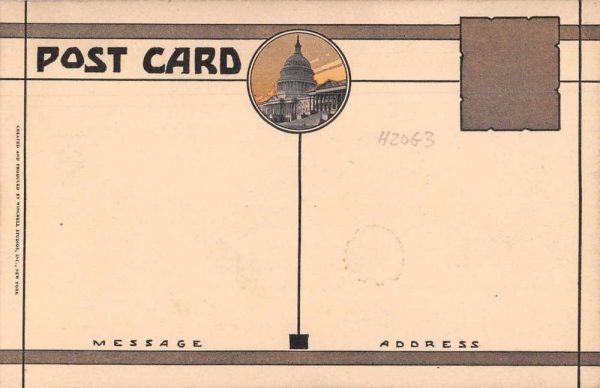 Washington DC Franklin Square Hotel Vintage Postcard JF235487 - Image 2