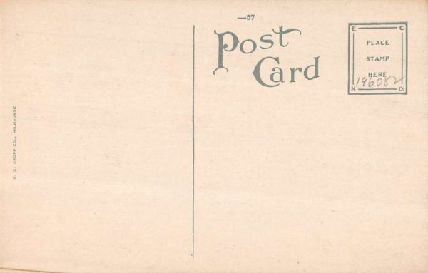 Enid Oklahoma view of Institute for the Feeble Minded antique pc ZC548609 - Image 2