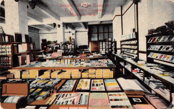 Madison Wisconsin TS Morris CO Dept Store Sample and Sales Room PC JG236677