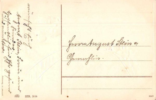 Pentecost Greetings Religious Dressed Roaches Bugs Train Railroad PC JG236752 - Image 2