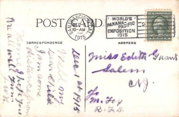 Parker South Dakota High School Vintage Postcard JG236758 - Image 2