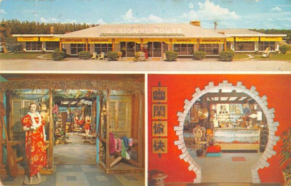 Indian Rocks Beach Florida multi-views The Signal House vintage pc ZC548728