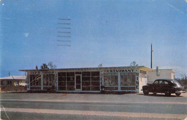 Pompano Beach Florida Martin's Restaurant & Gift Shop vintage pc ZC548731