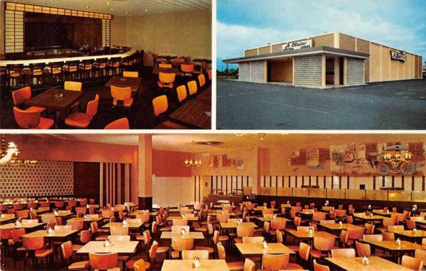 Ft Lauderdale Florida St Clairs' Cafeteria & Cocktail Lounge vintage pc ZC548739