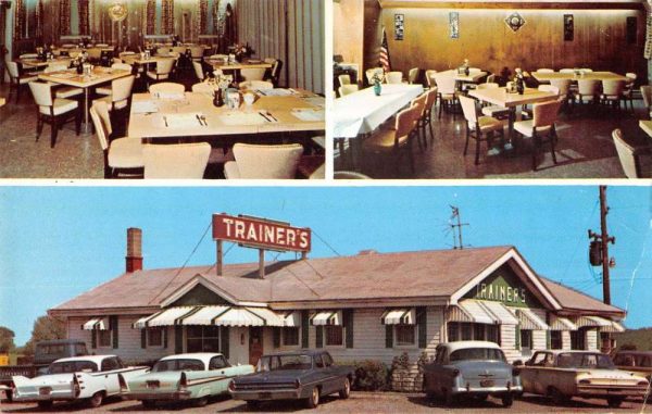 Jonestown Pennsylvania multi-views Trainer's Rt. 22 Restaurant pc ZC548806