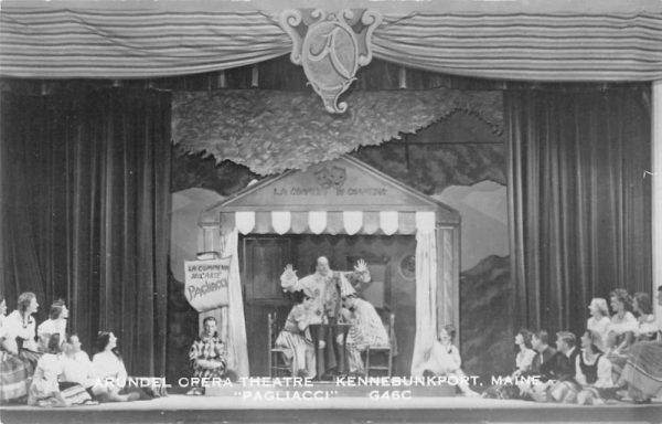 Kennesbunkport Massachusetts Arundel Opera Theatre real photo pc ZC548896