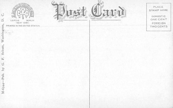 Washington DC New Ebbit Cafe Dining Room Vintage Postcard JG236941 - Image 2