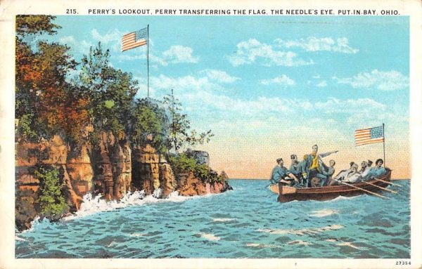 Put In Bay Ohio Perry's Lookout The Needle Eye antique pc ZC548980