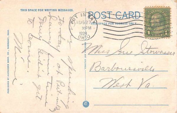 Put In Bay Ohio Perry's Lookout The Needle Eye antique pc ZC548980 - Image 2