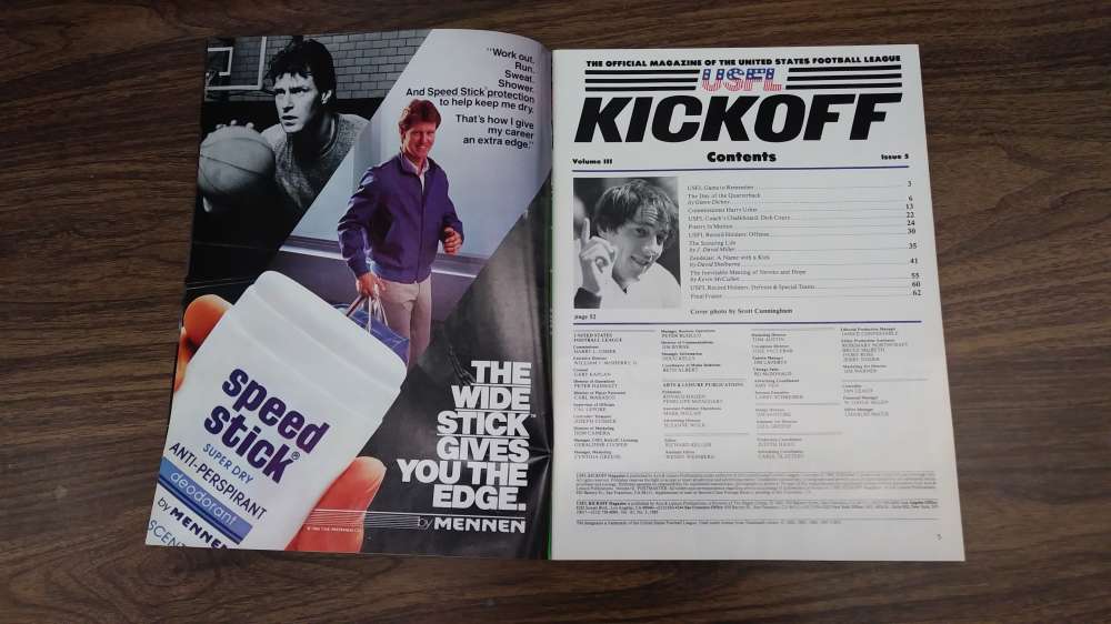 Denver Gold vs LA Express Football 1983 Program J81550 - Image 2