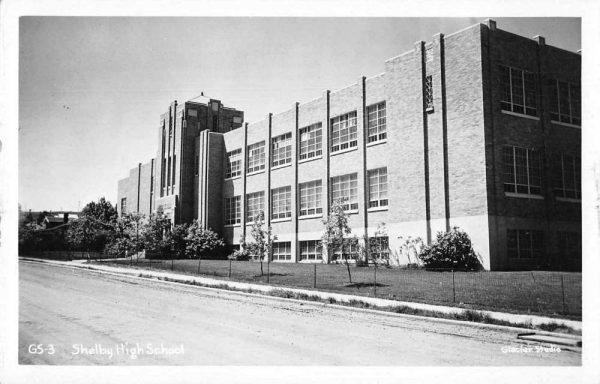 Shelby Montana High School Real Photo Vintage Postcard JH230531