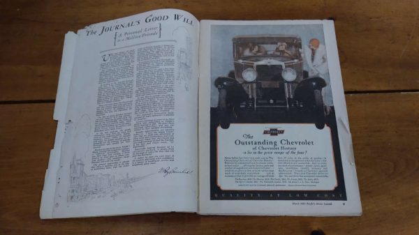 People's Home Journal March 1929 Vintage Magazine J81618 - Image 3