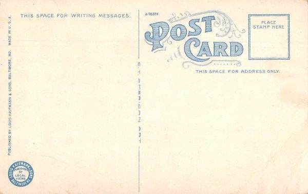 Harriosonburg Virginia Campbell Street Looking West Vintage Postcard JH230577 - Image 2