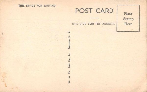Bath New York Veterans Admin Facility Library Post Office Postcard JH230615 - Image 2