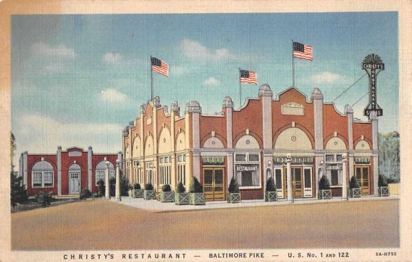 Brandywine Summit Pennsylvania Christy's Restaurant Baltimore Pike PC JH230626