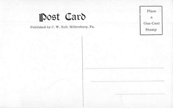 Millersburg Pennsylvania Mahantango Mt Railroad Vintage Postcard JH230669 - Image 2