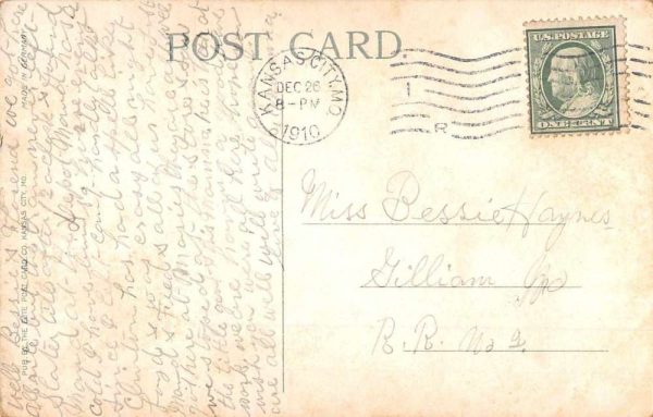 Argentine Kansas Birds Eye View showing Kansas River Vintage Postcard JH230985 - Image 2