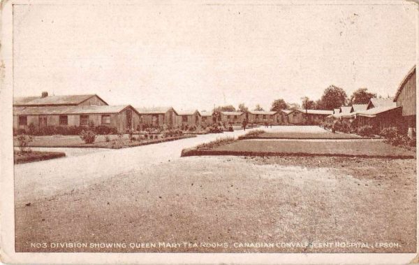 Epsom England Canadian Convalescent Hospital Queen Mary Tea Rooms PC JH230999