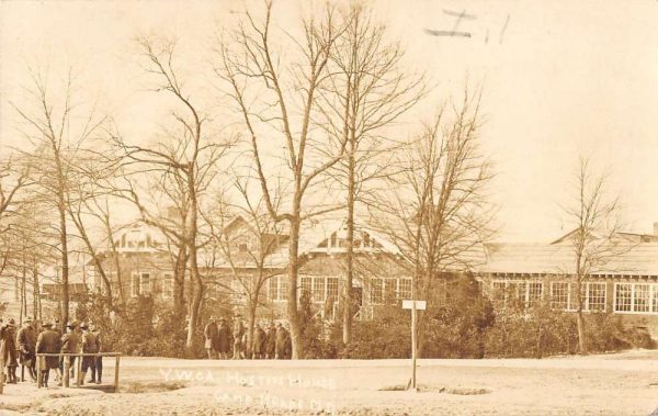 Camp Meade Maryland view of YWCA Hostess House real photo pc ZC548991