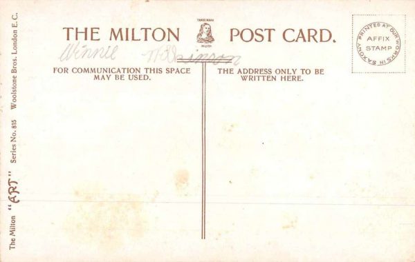 Morecambe England Greetings "Mother's Darling" Baby at Beach Postcard JH231054 - Image 2
