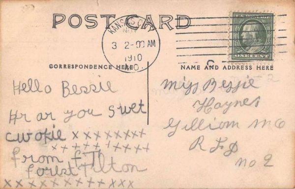 Kansas City Missouri Farming Exaggeration Real Photo Vintage Postcard JH231056 - Image 2