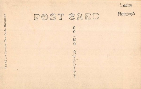 Little Falls Minnesota street scene U. S. Post Office real photo pc ZC549202 - Image 2