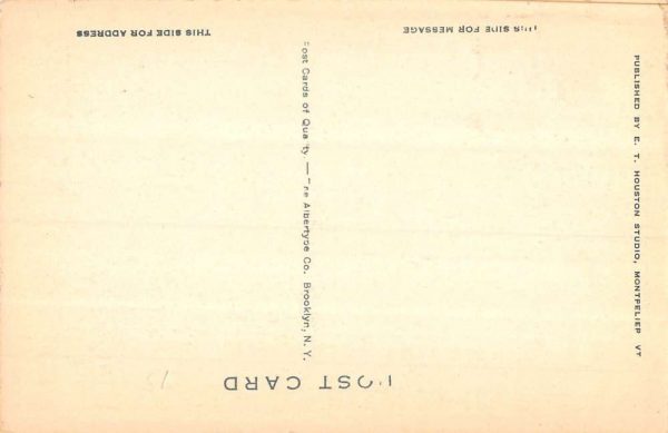 Waterbury Vermont 1927 flood wrecked houses Union St antique pc ZC549209 - Image 2