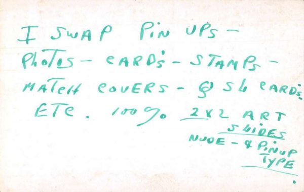 Ottawa Lake Michigan QSL Card W8-SWL Russ Bearinger vintage pc ZD549398 - Image 2