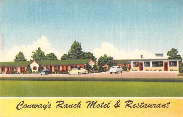 Williamston North Carolina Conway's Ranch Motel and Restaurant PC JI657445